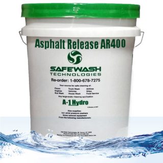 Asphalt Release AR400 Pressure Washer Soap in New York City, Medford, Bridgeport, Brooklyn, Norwalk, New Windsor