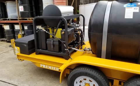 Power Washer on Trailer in Medford, Nassau, Bridgeport, Norwalk, Stamford, New York City